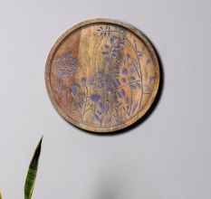 Mauve Blossom Serenity Plate